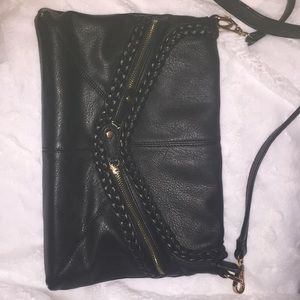 Black crossbody purse